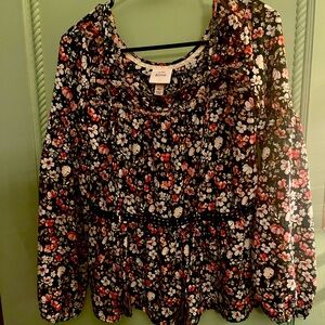 Floral Knox and Rose Blouse